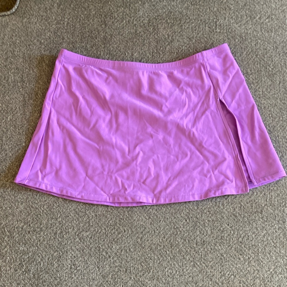 Calvin Klein Purple Skater Swim Coverup
